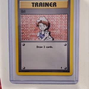 Base Set 1 Trainer Bill 108/110 Pokemon Card